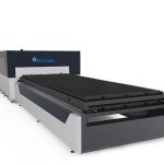 ploča / cijev stroj za lasersko rezanje metala od 1000 W, američka glava za rezanje lasermech