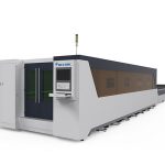 industrijska mašina za obradu metala za lasersko rezanje potpuno prekrivena tipa 1000w