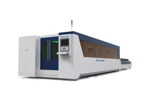 stabilna oprema za lasersko rezanje vlakana, mašina za lasersko rezanje čeličnih ploča visoke performanse