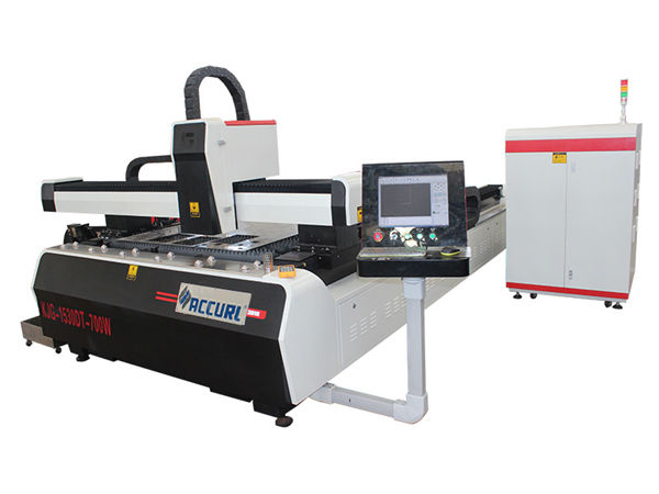 1000w 1500w laserska mašina za rezanje metala za meki čelik, brzina rezanja 45m / min